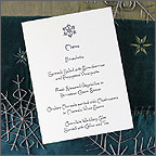 Wedding Reception Menus and Place Cards